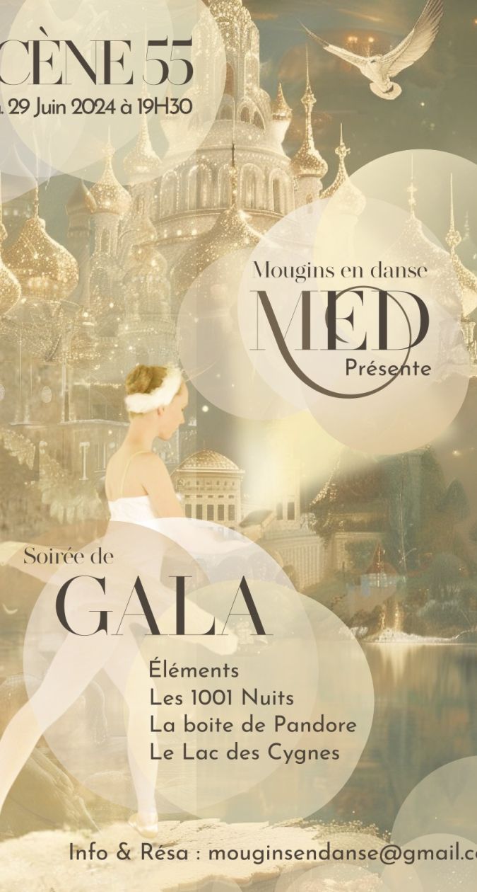 Illustration Soirée de Gala : Le Samedi 29 Juin 2024 à 19h30 à Scène 55